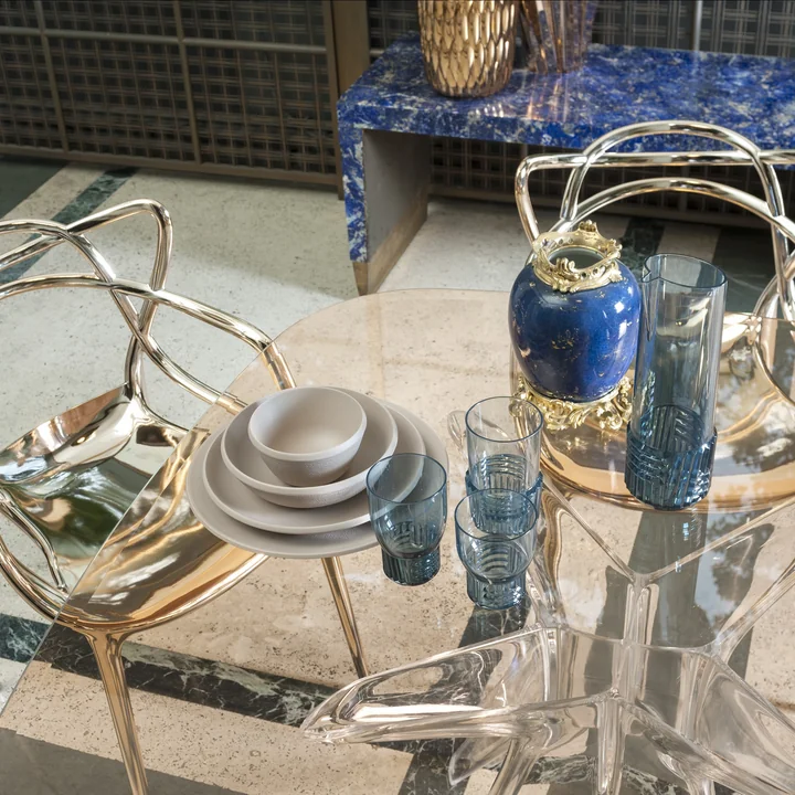 Kartell - Masters Stuhl, schwarz