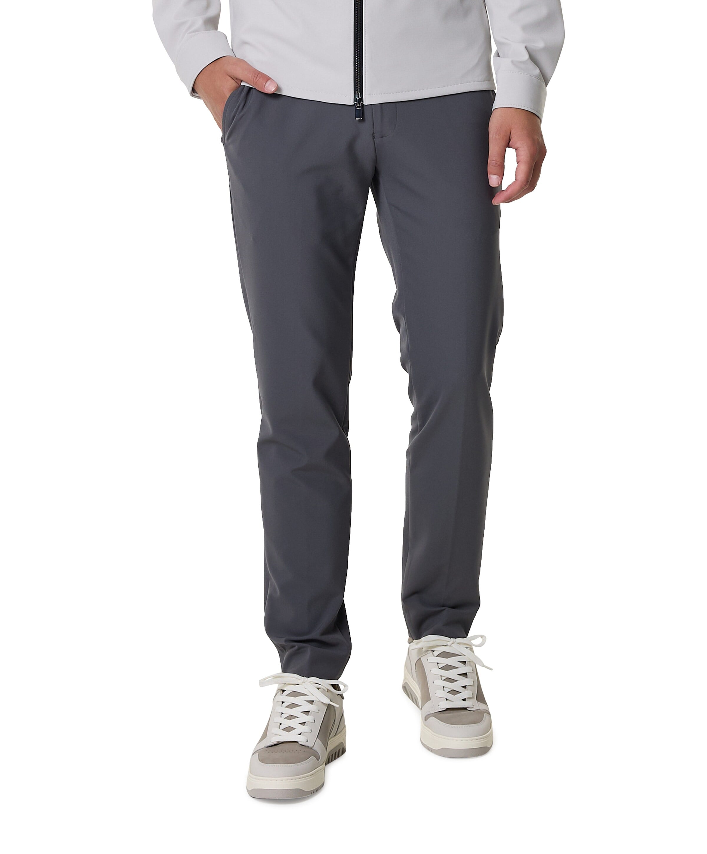 Born with appetite Das Jersey Pants Free Move heren pantalon grijs