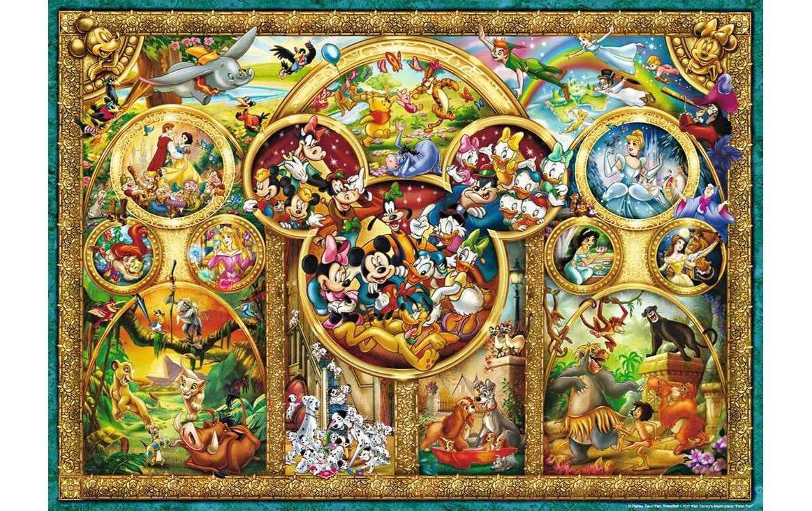 Puzzle Die schönsten Disney ThemenKlassisches Puzzle