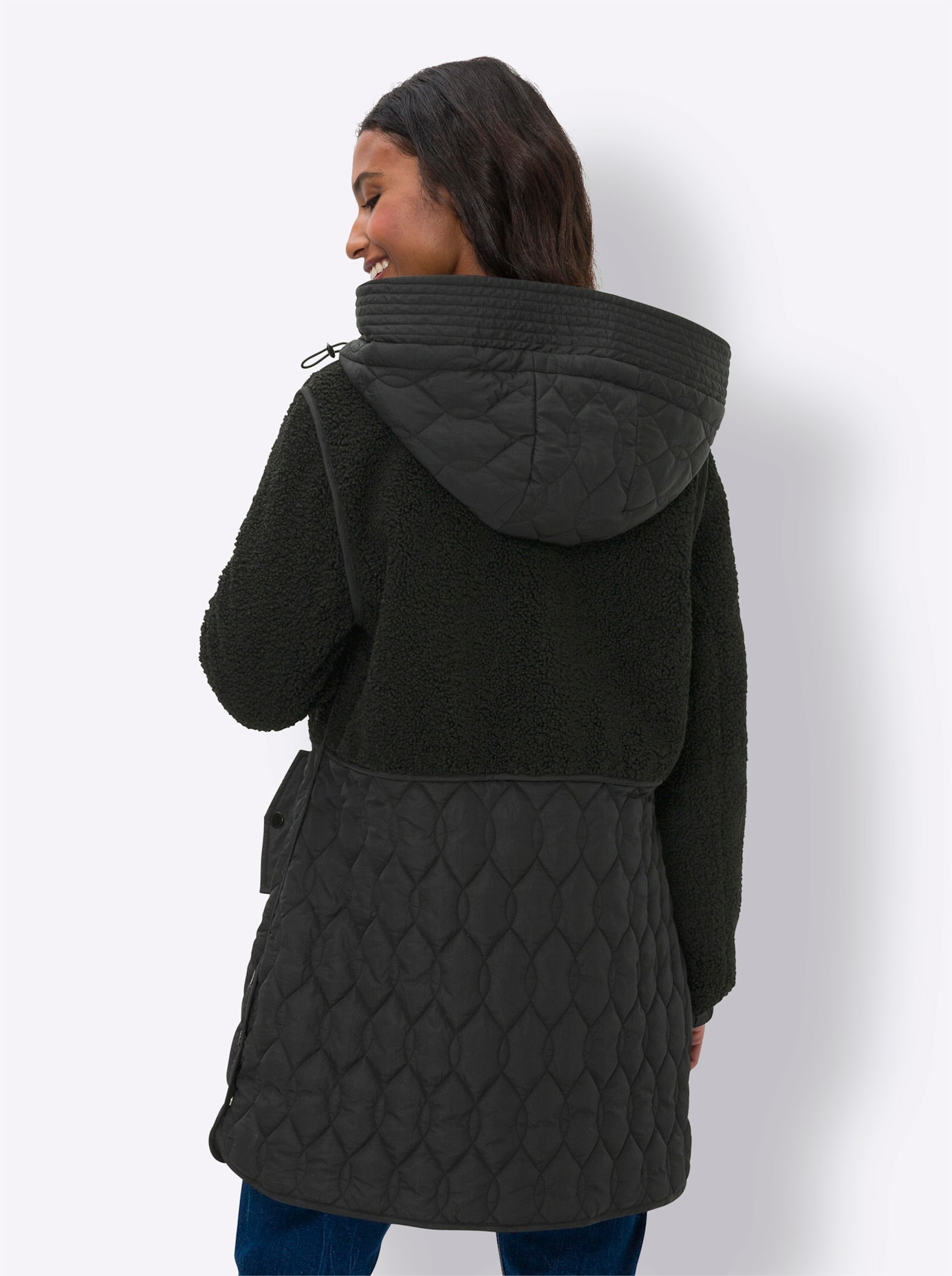 heine Langjacke mitKapuze