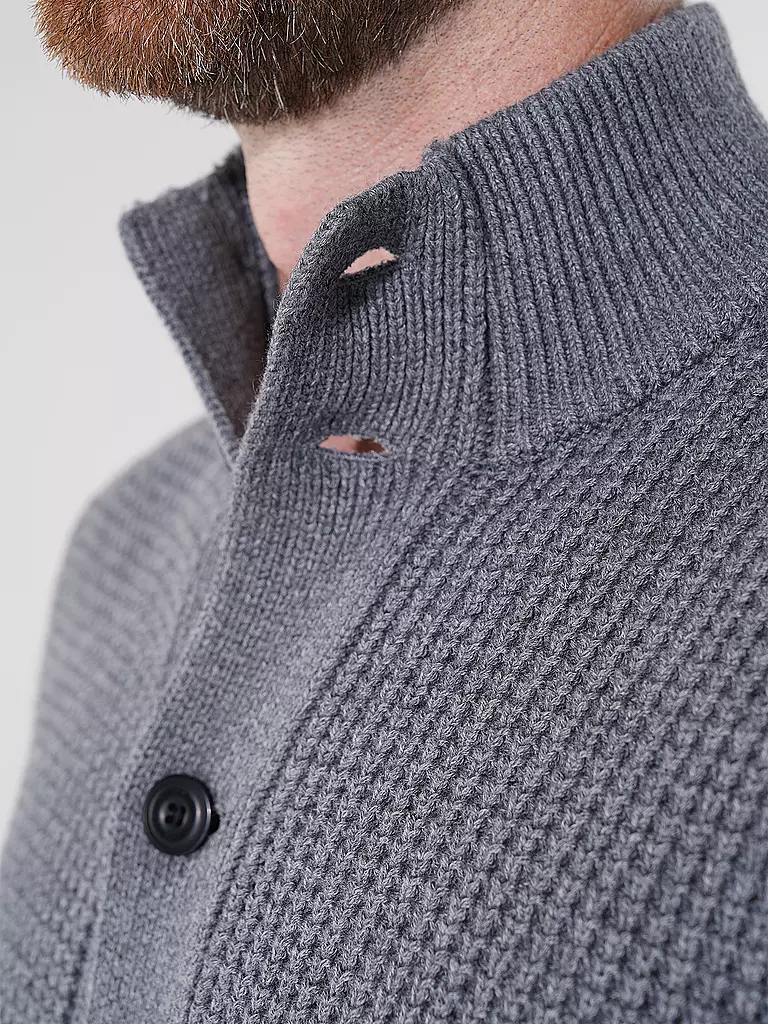 JOOP Strickjacke  grau