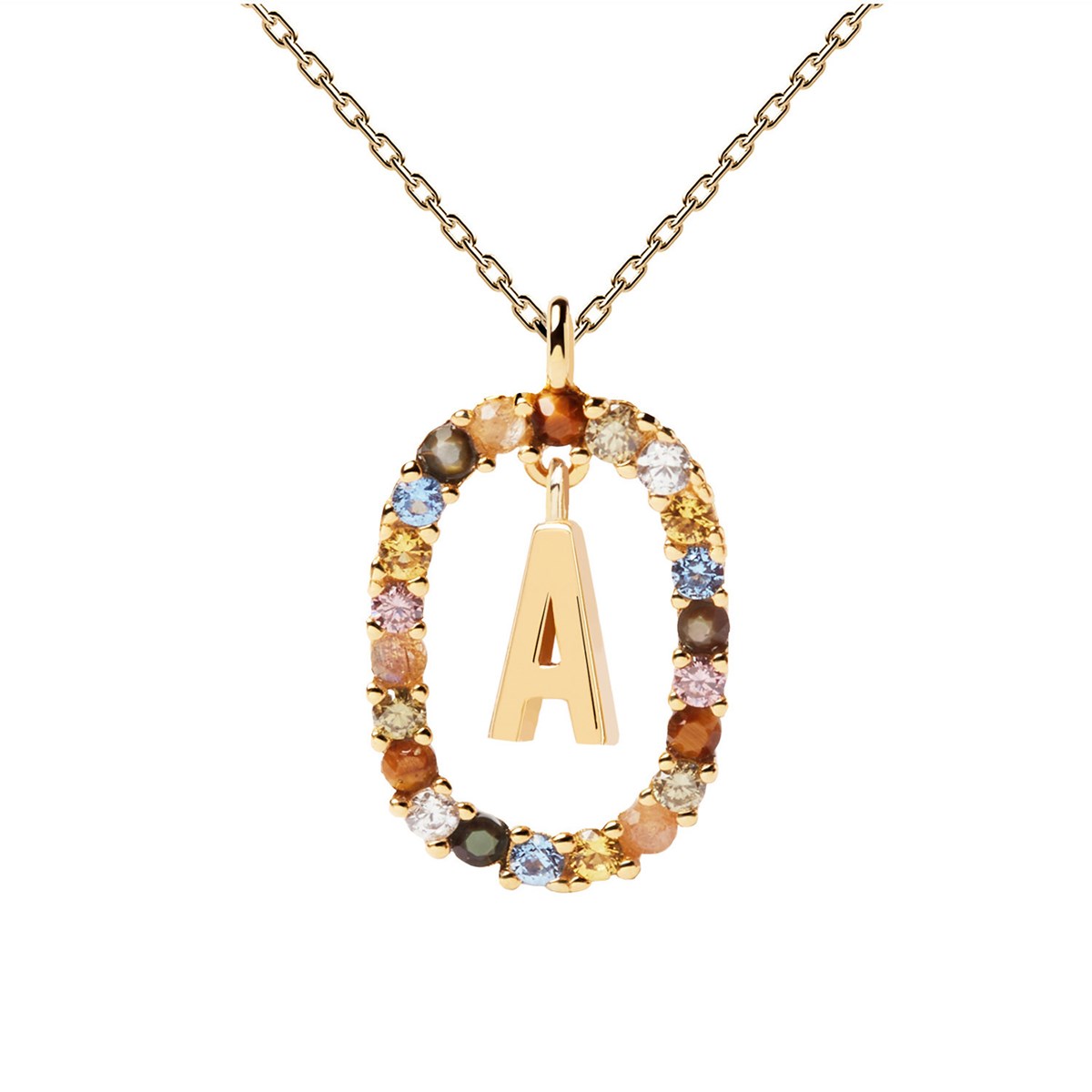 Collier PDPaola Lettre A Collection New Letters
