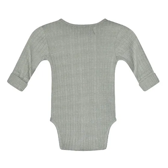 I Dig Denim Combinaison Bowie Boutons Pressions Coton Bio | Vert