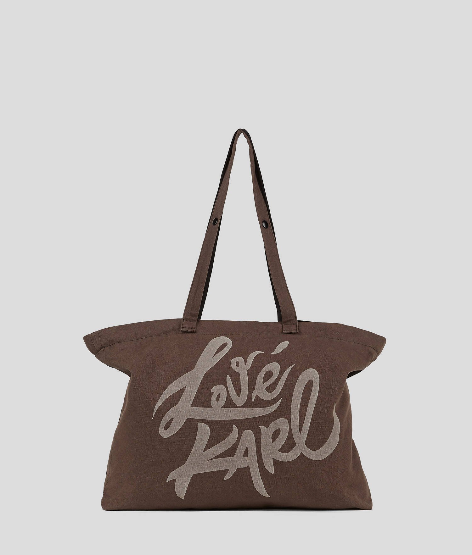 SAC SHOPPER KLJ X ATELIER RESERVÉ - Noir lavé