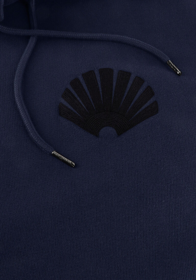 donkerblauwe new amsterdam surf association sweater chop hoodie