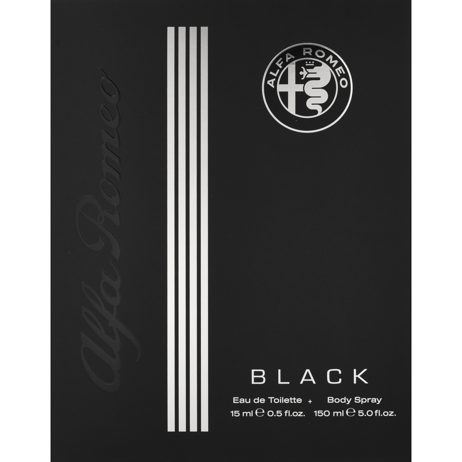Alfa Romeo Black Homme Duftset, 2-teilig