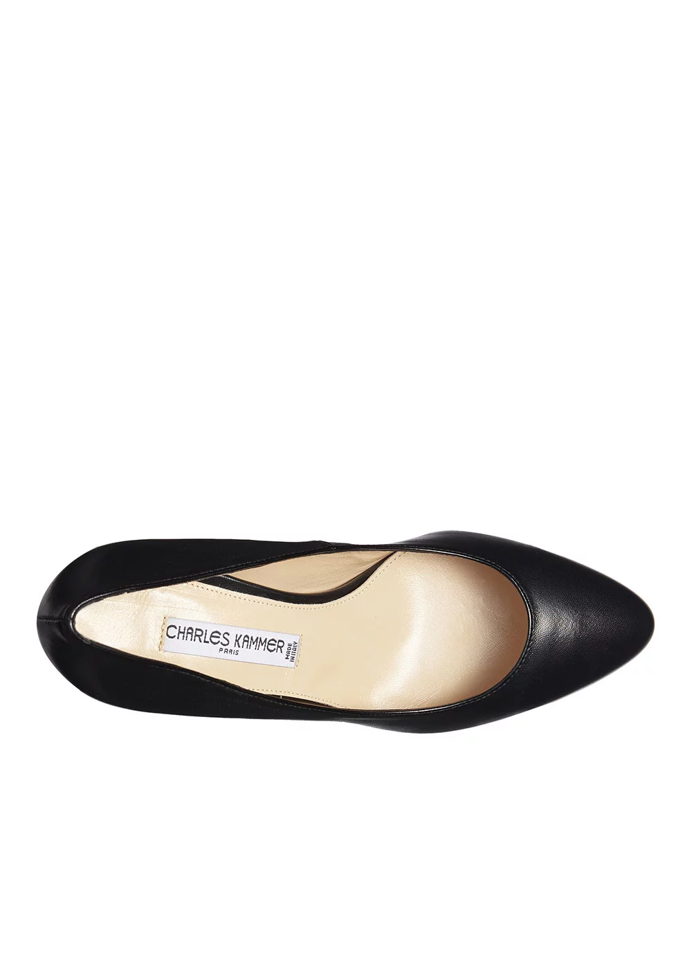 ESCARPIN ANJOU CUIR NOIR