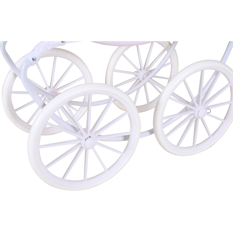 knorr toys® Puppenwagen Classic pram - navy blueroseprincess blau