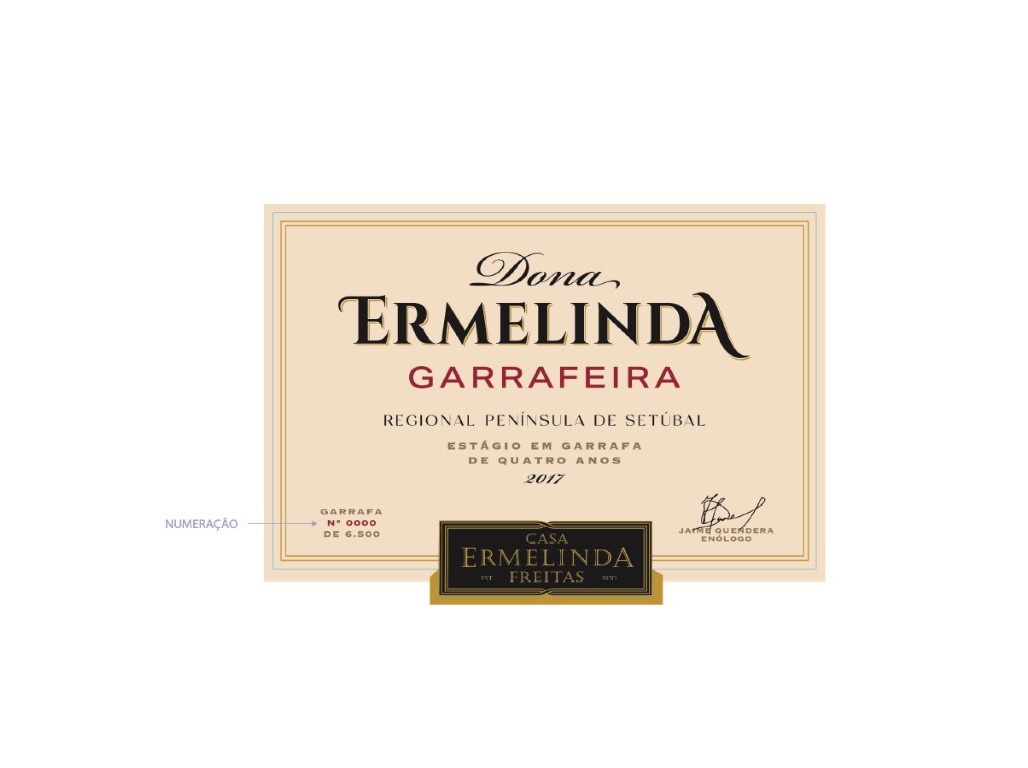 VINHO TINTO DONA ERMELINDA GARRAFEIRA 0.75L