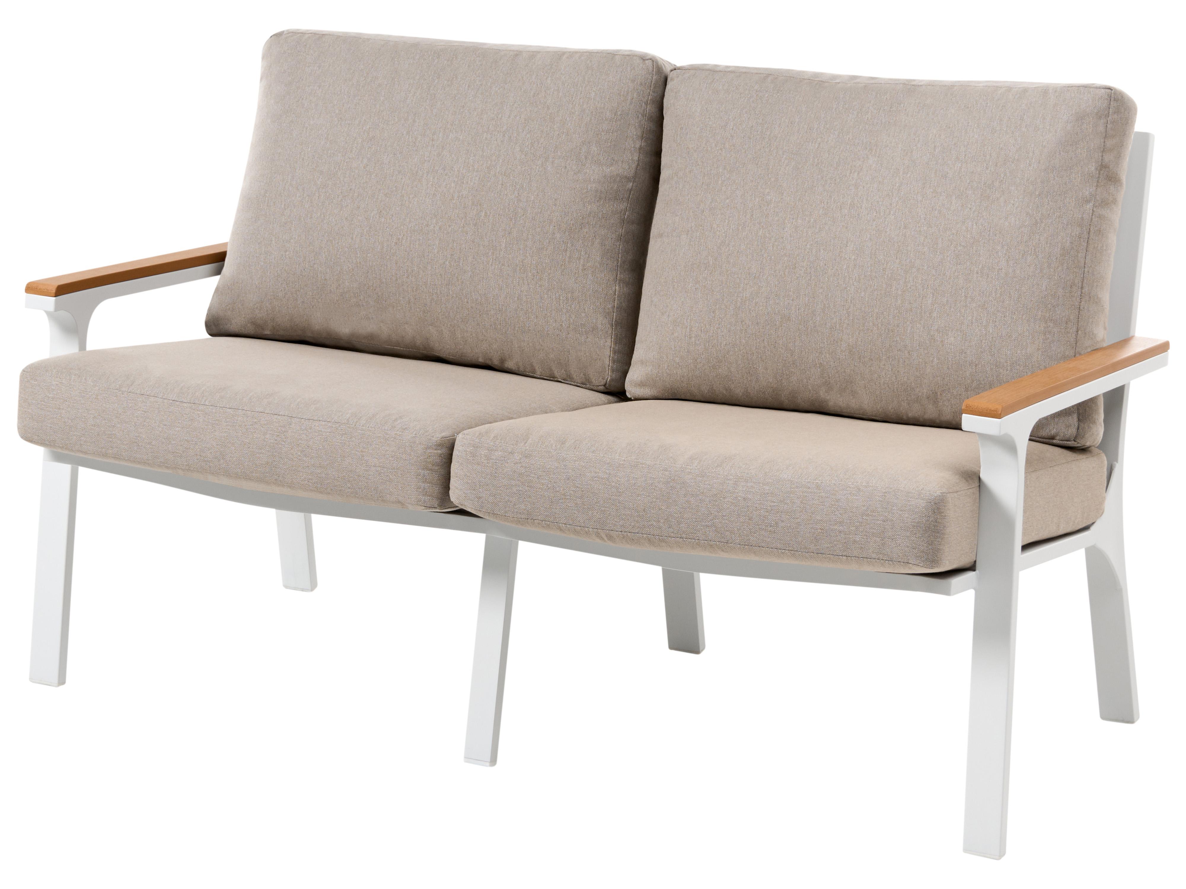 Loungeset met tafel 4-zits ORERO Taupe