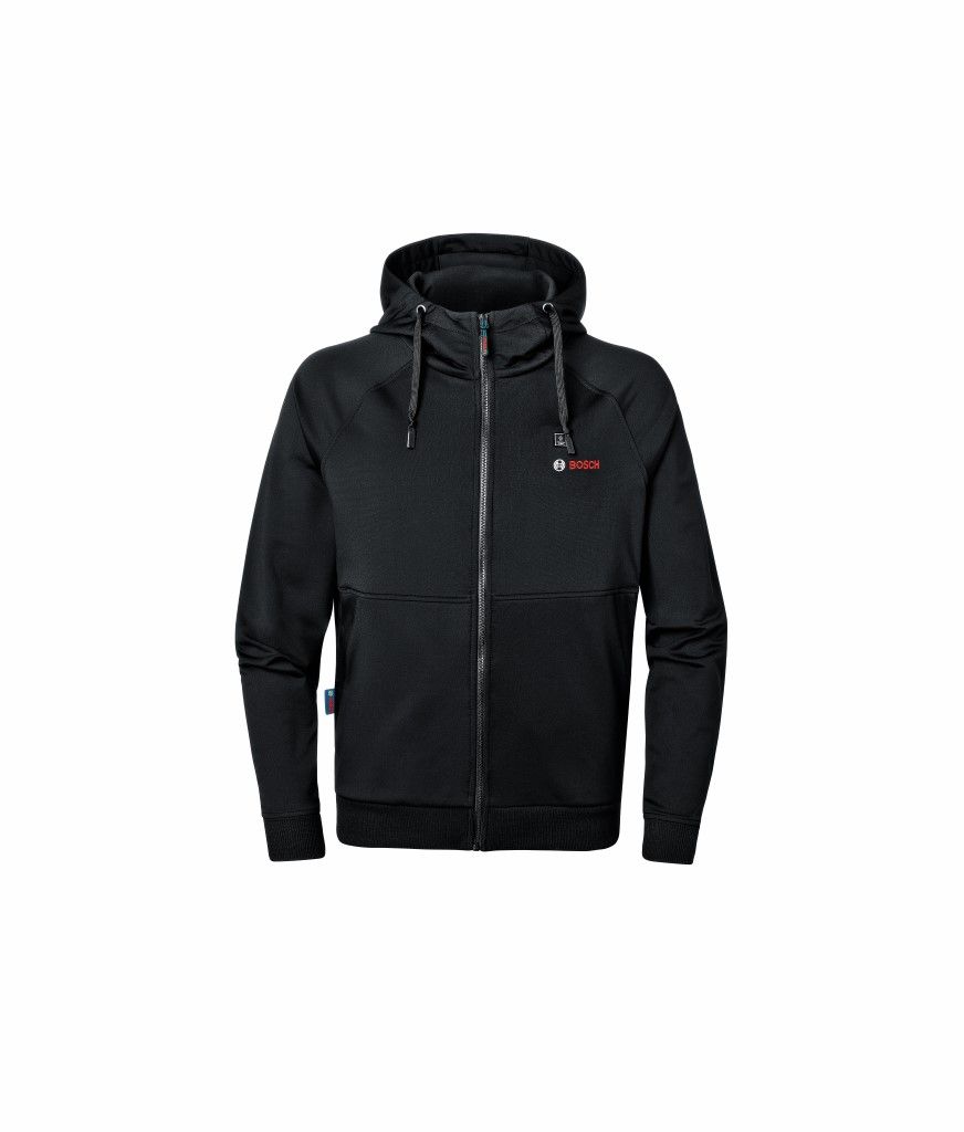 Bosch GHH 12 18V XA XL Accu verwarmde hoodie (in Doos) - 06188000ET
