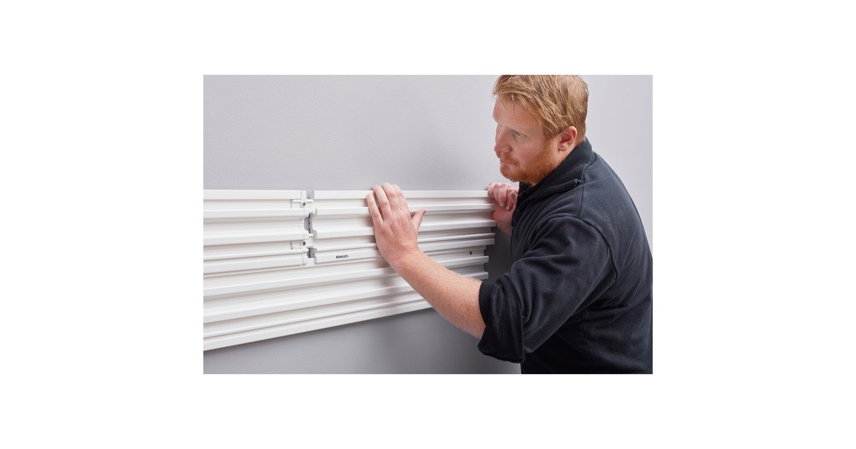 StanleyTrack Wall - Connector, 4 stuks koppeling