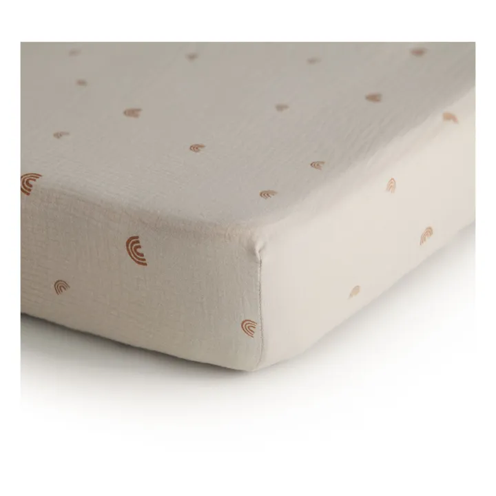 Mushie Drap-housse en coton