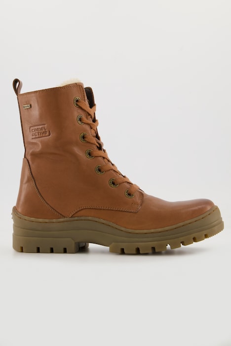 Lederboots, Camel Active, Webpelz-Futter, Komfortweite
