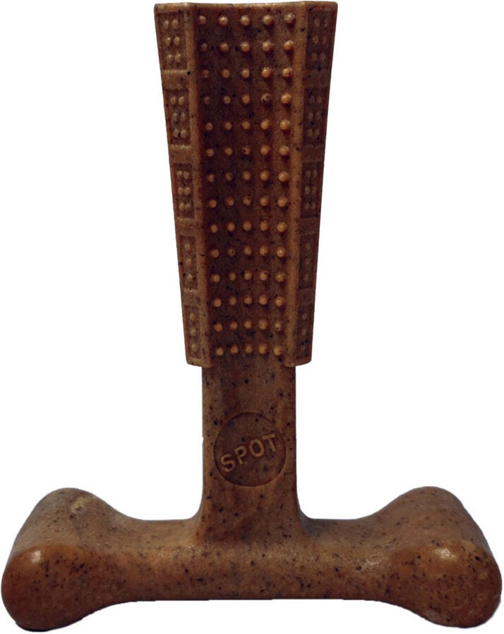 Spot hondenspeelgoed Bam-Bones Plus easy grip rund medium 11,5 x 4,5 x 14,4 cm