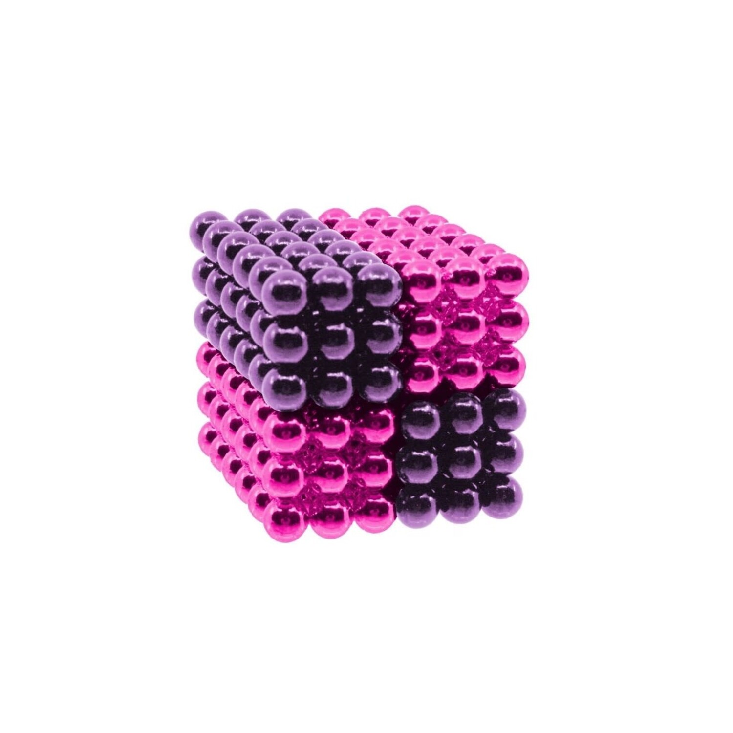 Magneet balletjes | 216 stuks 5mm | Lila + Pink
