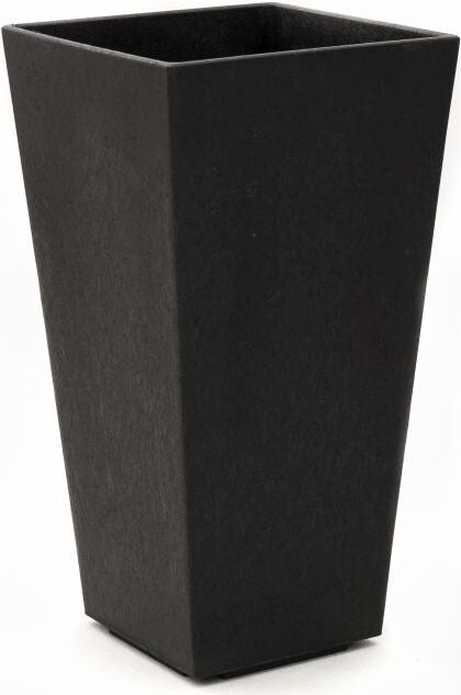 Tierra Verde bloempot Sonata grijs 26 x 26 x 50 cm