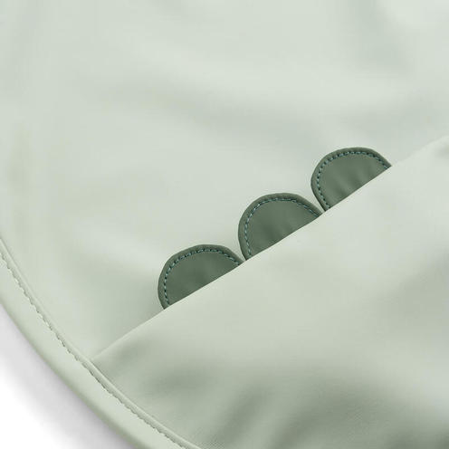 Bavoir Élastique CROCO Vert - DONE BY DEER