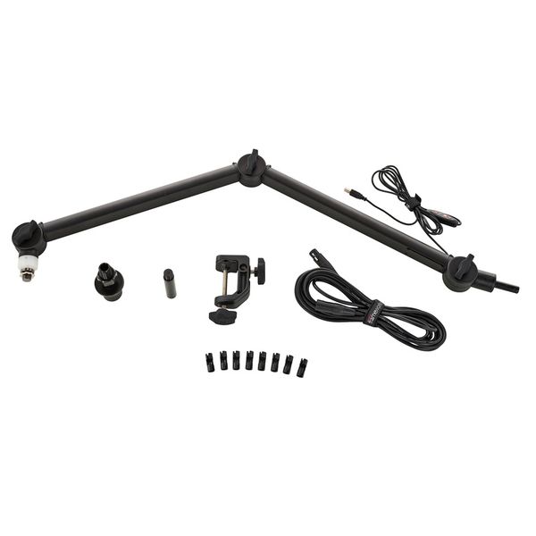 Gator Frameworks Broadcast Boom Mic Stand Led
