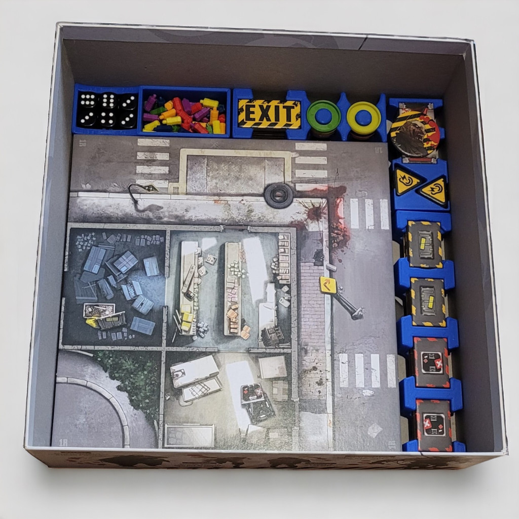 Zombicide 2ème édition - Rangement insert bleu compatible