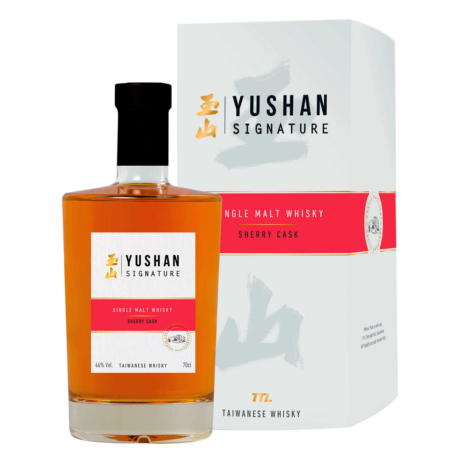 Whisky taïwanais Yushan Signature sherry cask 46%