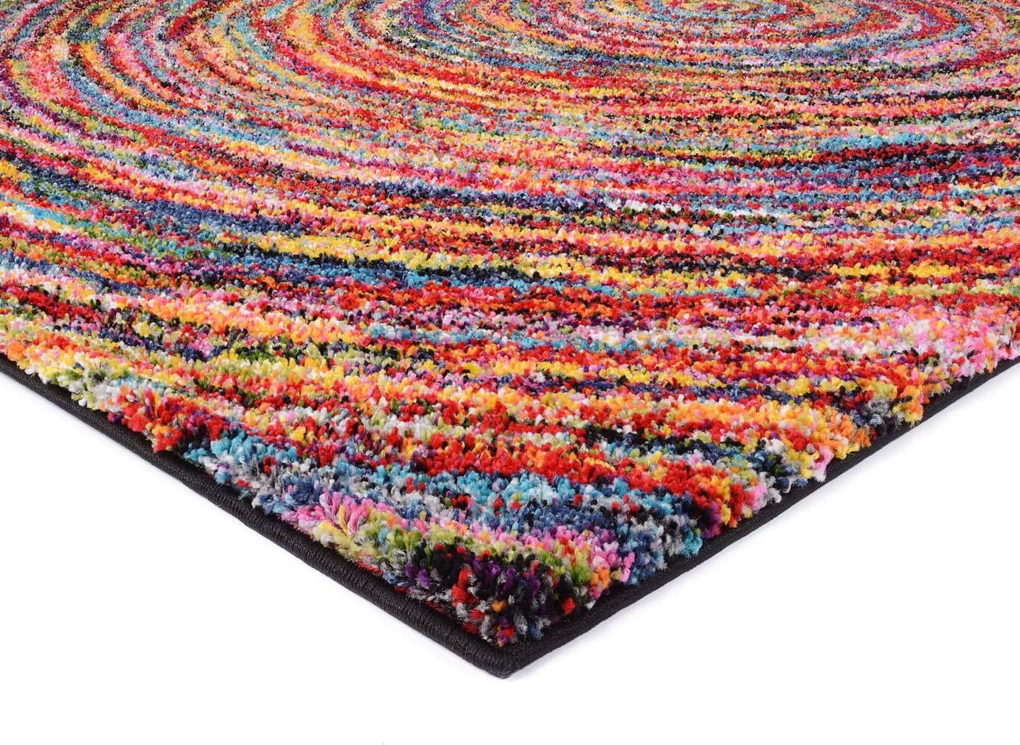 Hochflorteppich SIXTEEN ROUND, Ø ca. 200cm