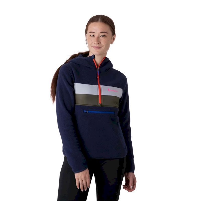 Teca Fleece Hooded Half-Zip Jacket - Polaire femme