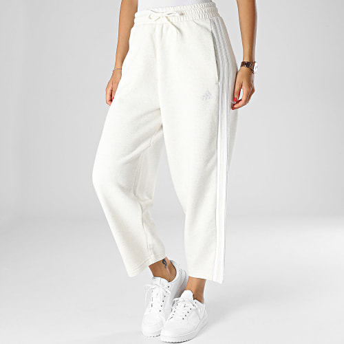 Pantalon Jogging IM0248 Blanc Chiné