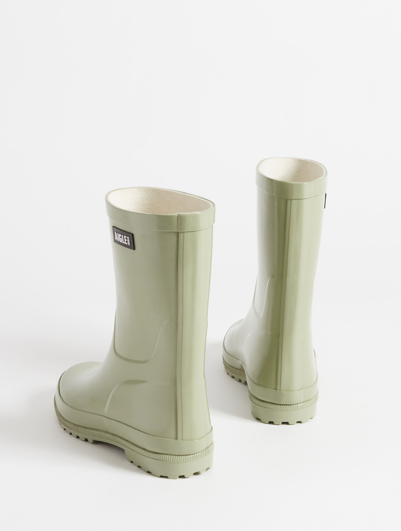 Le bottillon de pluie verni AMANDE