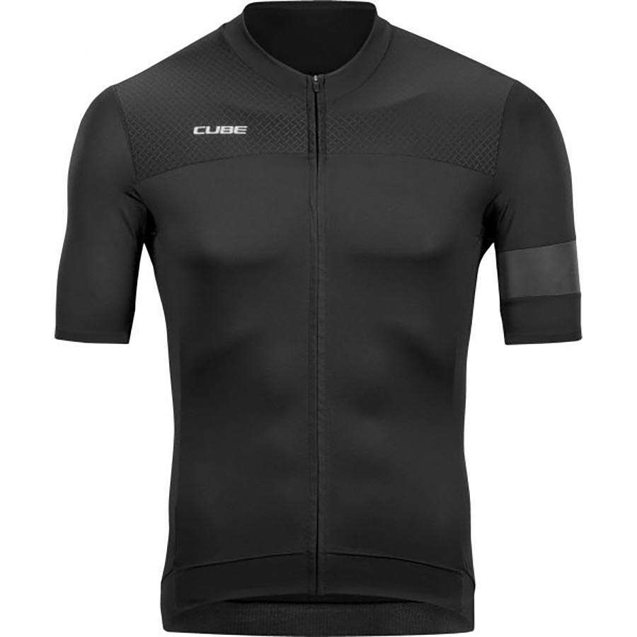 Cube Blackline Fietsshirt Korte Mouwen Zwart Heren