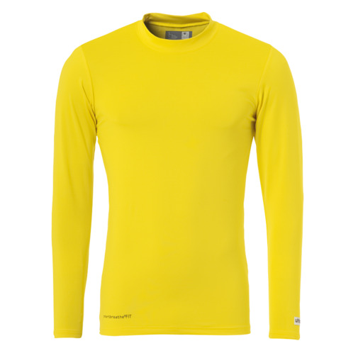 Camiseta térmica Uhlsport tamanho G amarela