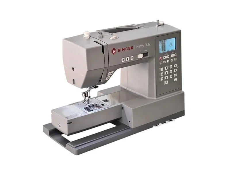 SINGER HD6805, Grå, Automatisk symaskine, Syning, Variabel, LCD, Knapper