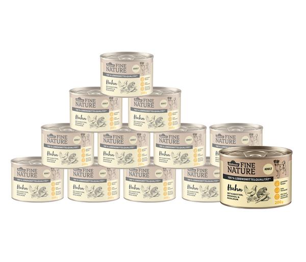 Dehner Fine Nature Nassfutter für Hunde