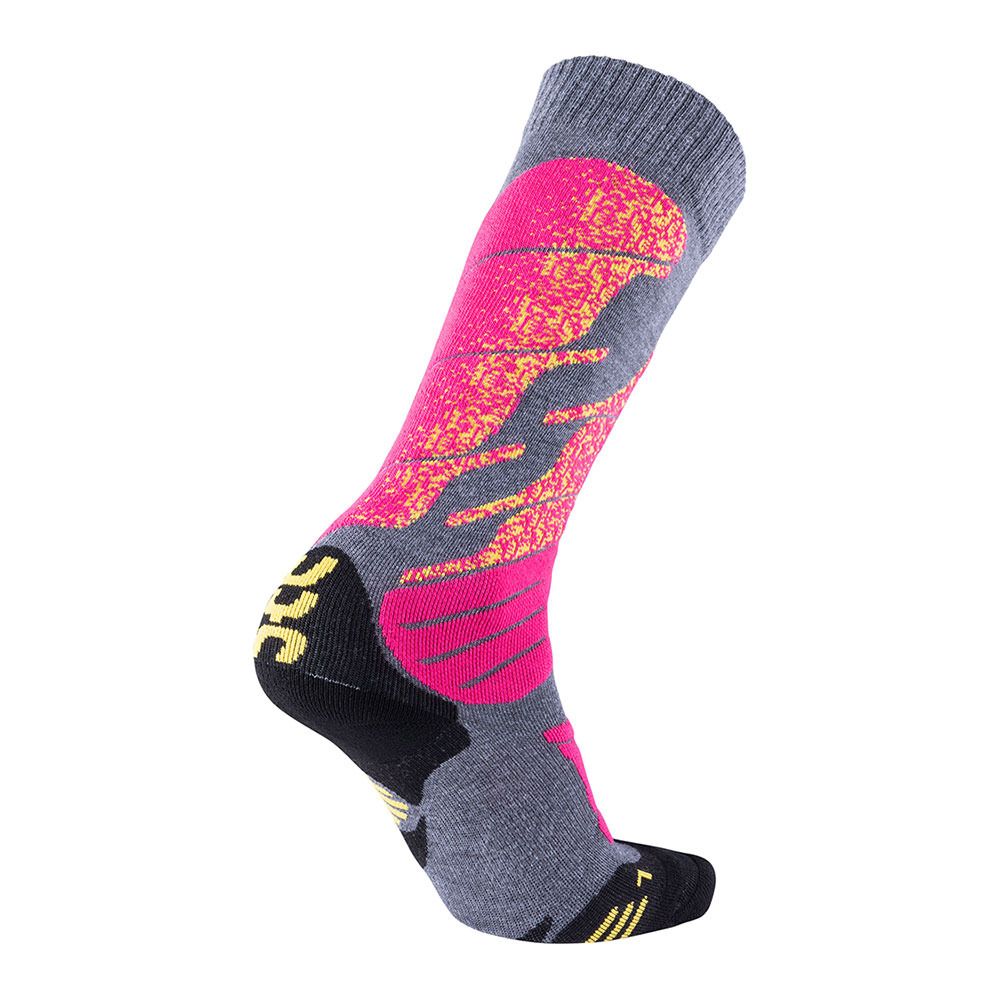 Uyn ALL MOUNTAIN - Chaussettes Femme medium grey melange/pink