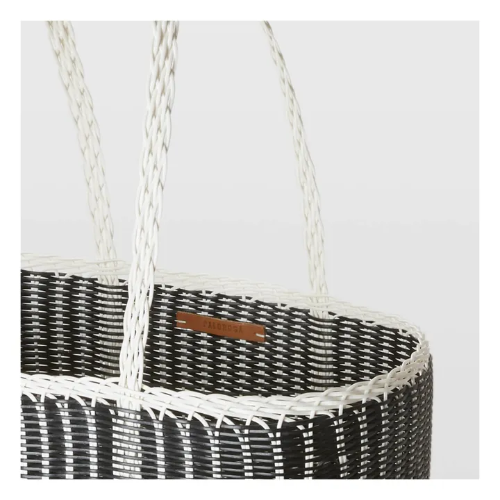 Palorosa Panier Bicolor M | Noir