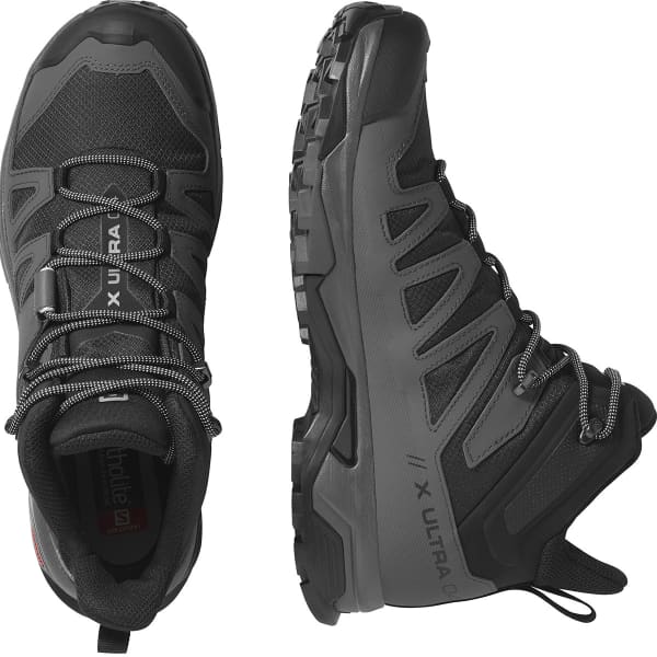 Chaussure de randonnée mid SALOMON X ULTRA 4 MID GORE-TEX BLACK PANTONE