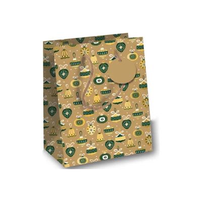 Clairefontaine Christmas Forest S3 - Sac cadeau - 21.5 cm x 10.2 cm x 25.3 cm