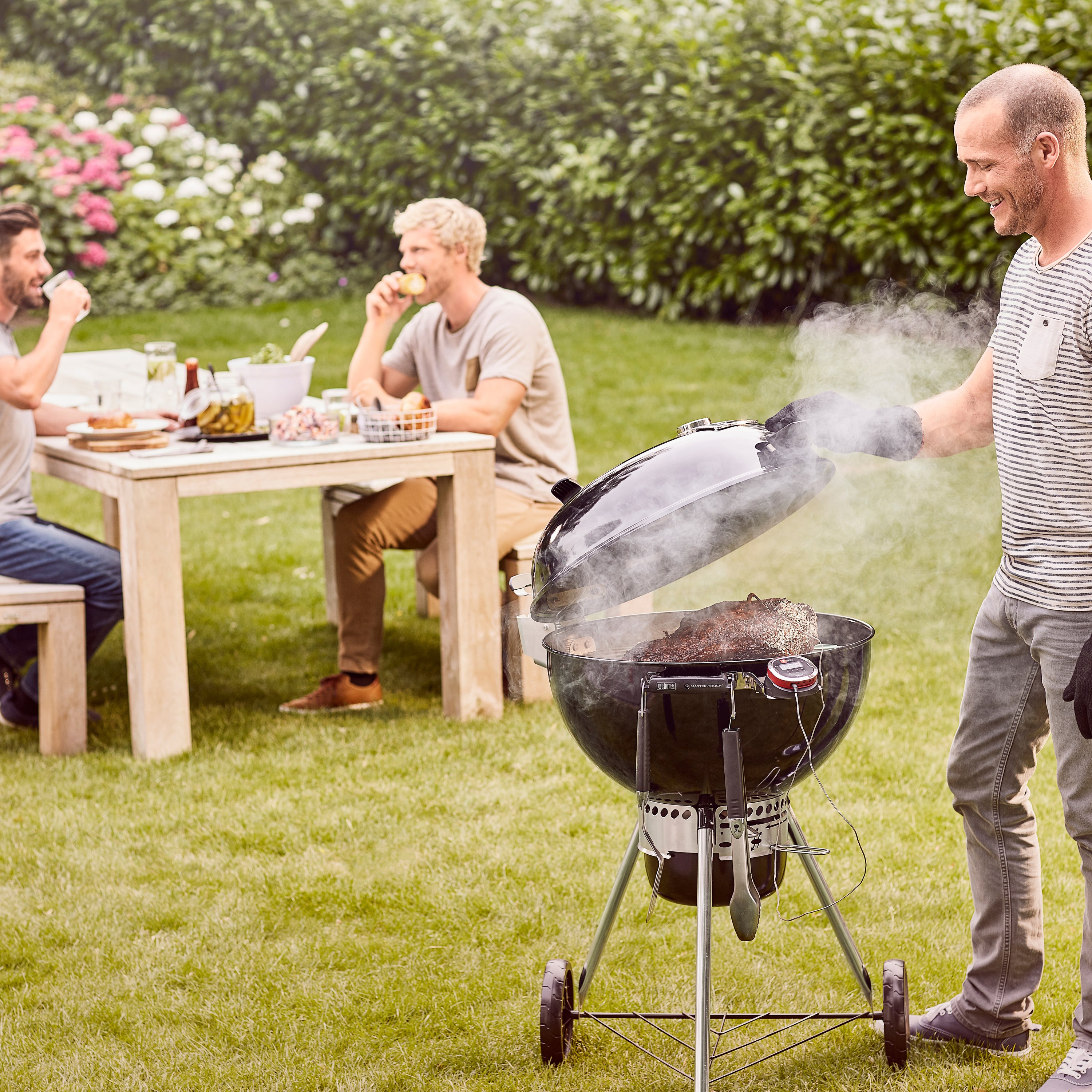 Weber Master Touch GBS Premium E-5770 Houtskoolbarbecue Ã 57 cm