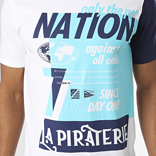 Tee Shirt Nation Blanc