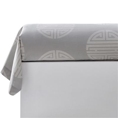 Linge de lit motif bambous - BECQUET CRÉATION