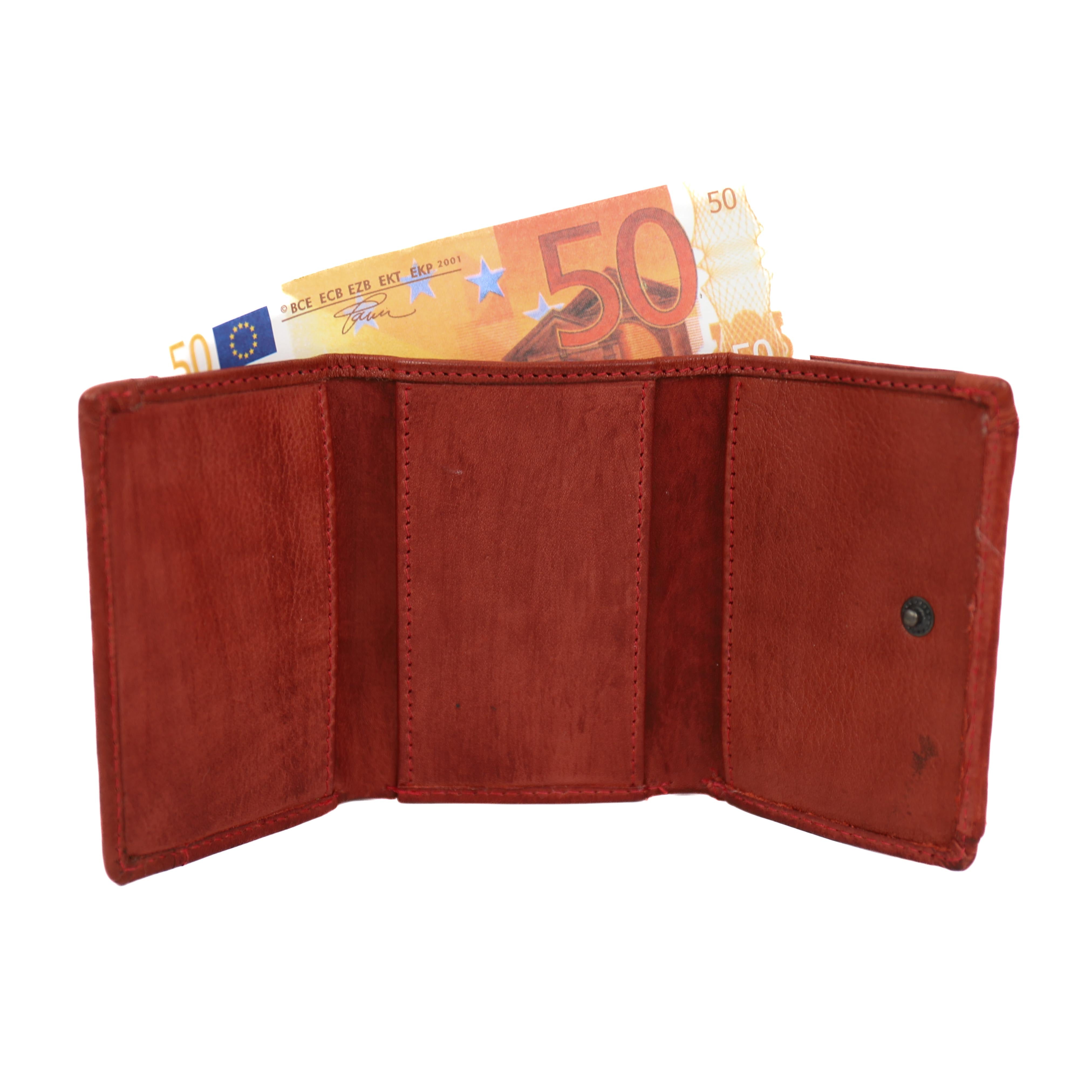 Portemonneetje 'Nana' rood - CP 4102 Rood