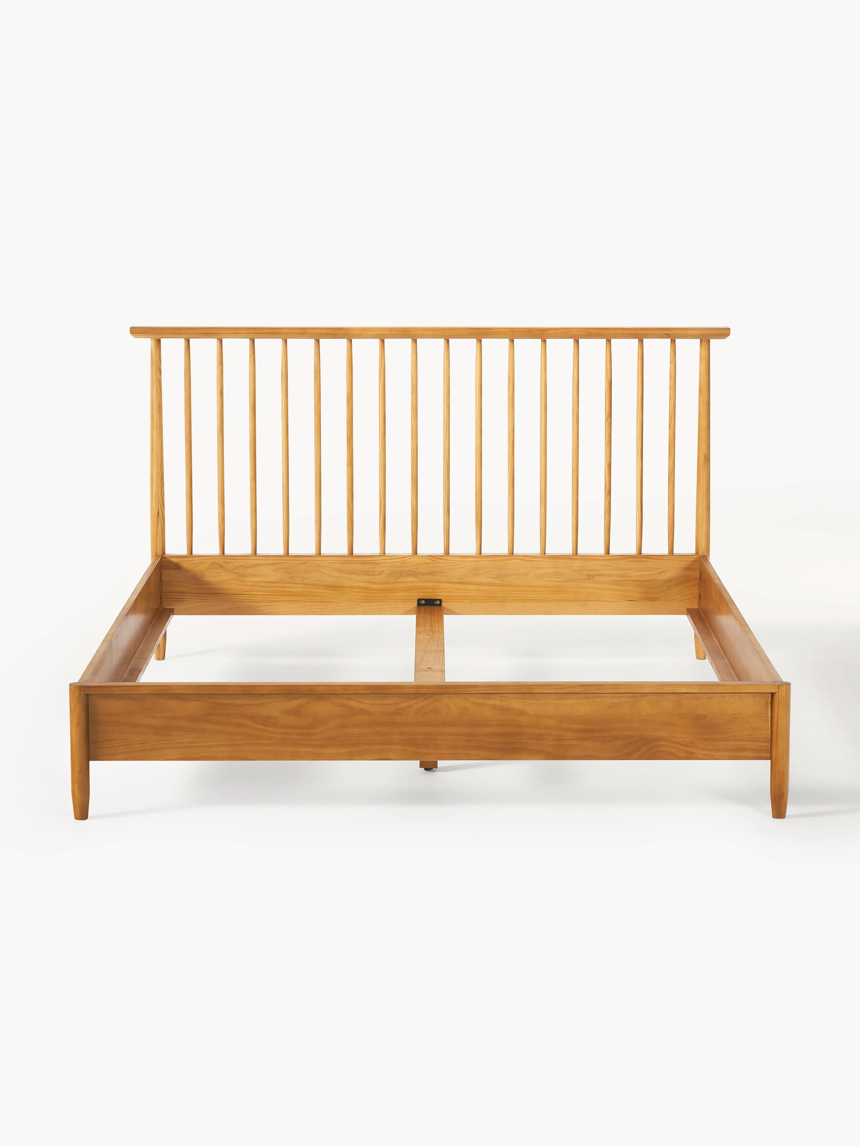 Houten bed Windsor met hoofdeinde van grenenhout
