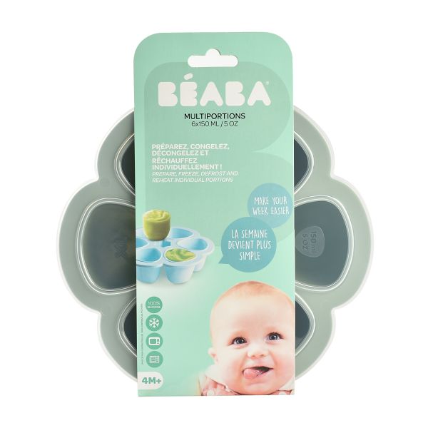 Béaba Multi Portion 6x150ml Groen