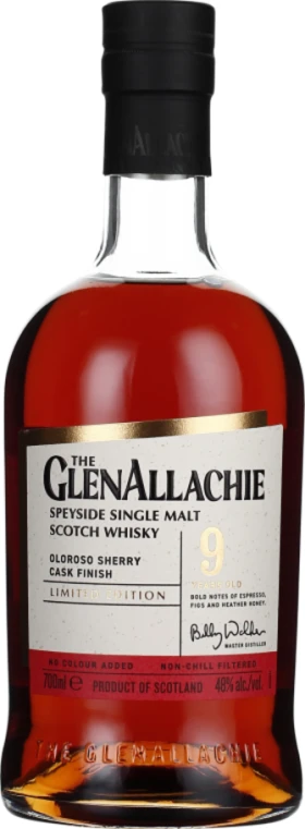 GLENALLACHIE 9 YEARS 2014 OLOROSO SHERRY CASK 70CL