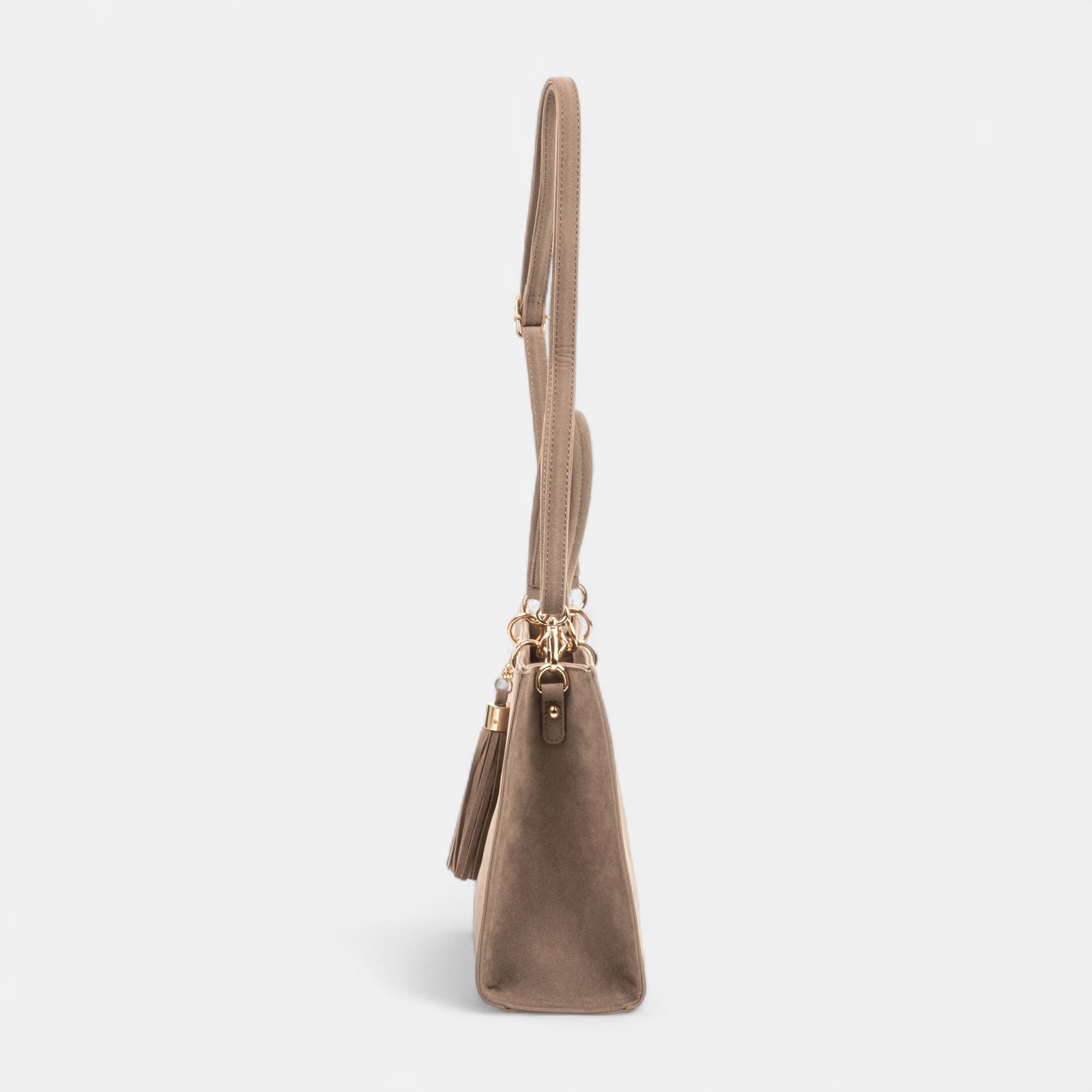 Sac à main taupe