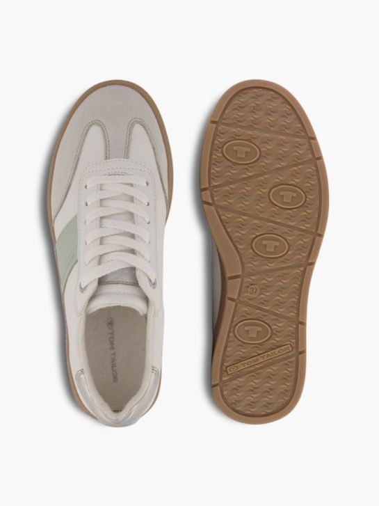 TOM TAILOR Sneaker Weiss
