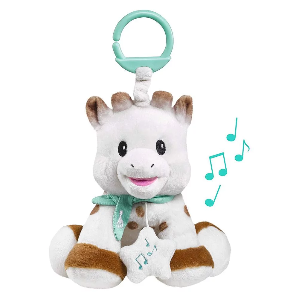 PELUCHE SOPHIE AVEC BOITE A MUSIQUE