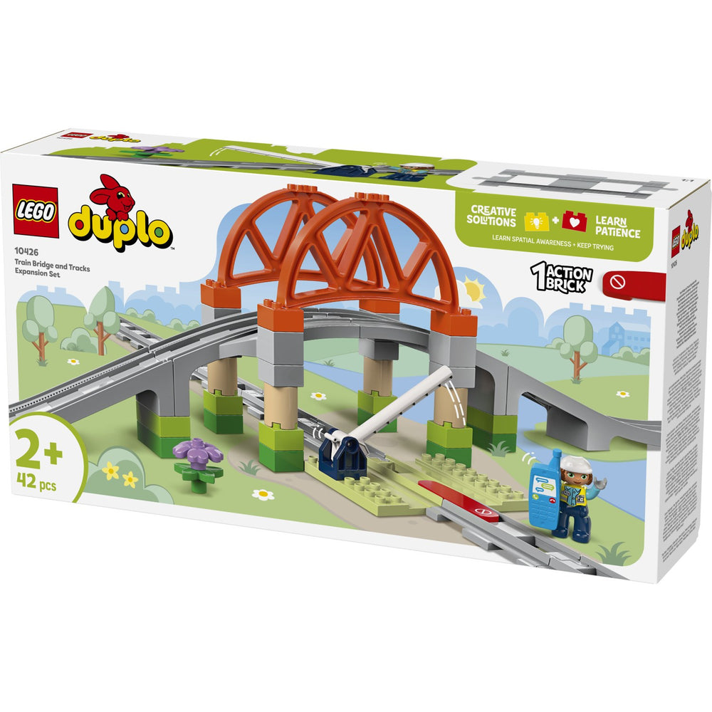 Køb LEGO® DUPLO Town - Togbro Og Spor – Udvidelsessæt 10426