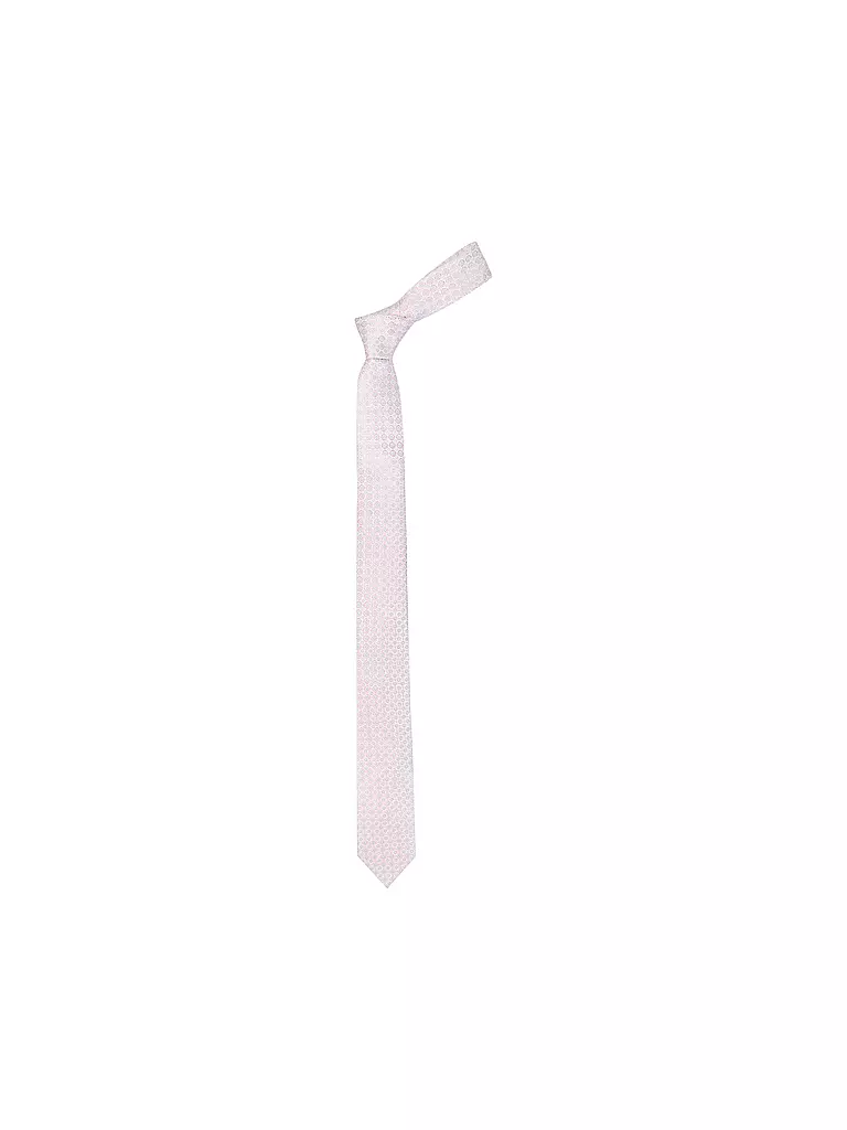 SEIDENFALTER Krawatte rosa
