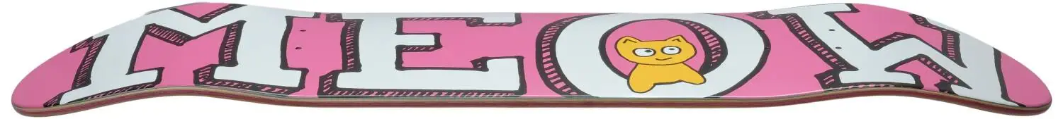 Meow Logo Skateboard Deck | SkatePro